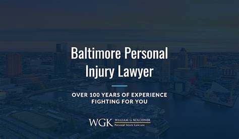 personal injury lawyers in baltimore fees